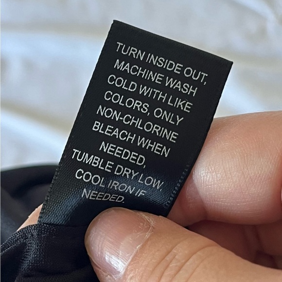 Bailey 44 Cropped Black Square-Neck Tank Top SIZE M - Picture 7 of 7